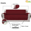 Picture of Easy-Going Chair Sofa Slipcover Reversible Sofa Cover Water Resistant Couch Cover Furniture Protector Cover with Elastic Straps for Pets Kids Children Dog Cat (Chair, Christmas Red/Ivory)