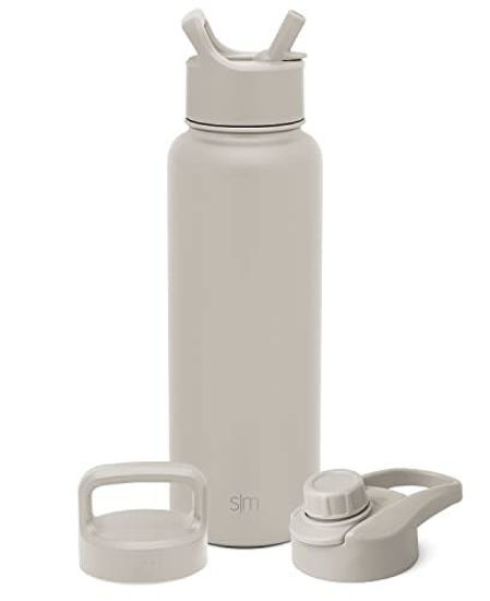 Thermo bottle Simple Modern 40 oz Water Bottle with Handle and