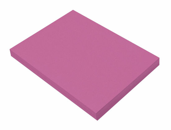 Picture of SunWorks Heavyweight Construction Paper, 9 x 12 Inches, Magenta, 100 Sheets