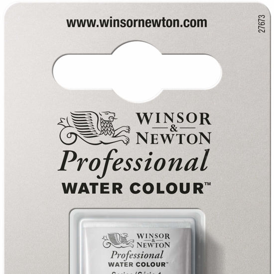 Picture of Winsor & Newton Professional Watercolor, Half Pan, Burnt Umber