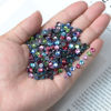 Picture of LPBeads 2000 Pieces SS20 Mixed Color Hotfix Rhinestones Flatback Round Crystal Glass Rhinestones Gems for Crafts Nail Face Art Clothes Shoes Bags DIY