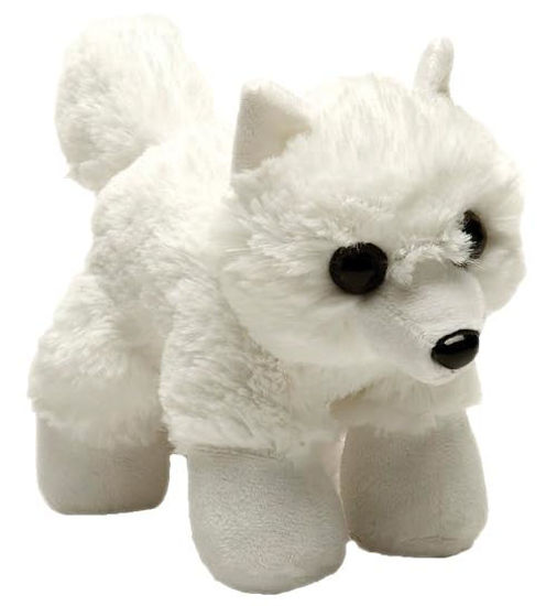 Picture of Wild Republic Arctic Fox Plush, Stuffed Animal, Plush Toy, Gifts for Kids, Hug’Ems 7"