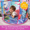 Picture of W&O Musical Mermaid Tent with Under-The-Sea Button, Mermaid Gifts for Girls, Magical Kids Play Tent, Mermaid Toys for Girls, Play Tents for Girls, Kids Tent, Outdoor & Indoor Tent for Kids