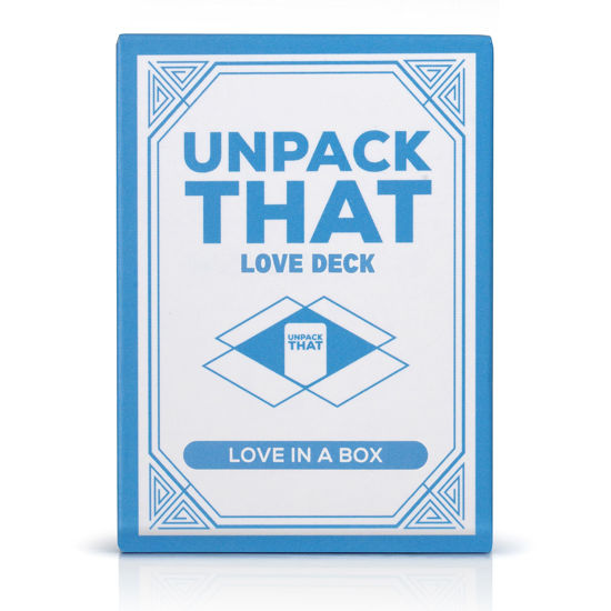 Picture of UNPACK THAT Therapy in a Box Couples and Family Card Game Meaningful Cards for Connecting on a Deeper Level with Loved Ones… (Expansion Pack: Love Deck)