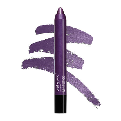 Picture of Wet n Wild Color Icon Cream Eyeshadow Makeup Multi-Stick Purple - Royal Scam