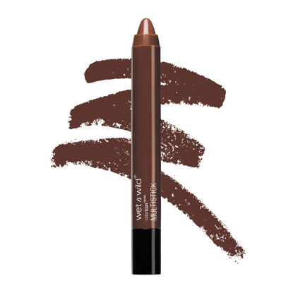 Picture of Wet n Wild Color Icon Cream Eyeshadow Makeup Multi-Stick Dark Brown Cheat Day