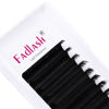 Picture of Eyelash Extensions J Curl Easy Blooming Lash Extension Matte Black Rapid Volume Lash Extensions Flowering Easy Fan Volume Lashes (0.07-J, 15-20mm Mixed Tray)