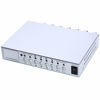 Picture of UHPPOTE 4 Channel Color Quad System Video Splitter CCTV DVR Camera Processor Remote Control with 7 BNC Adpater