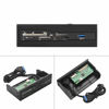 Picture of fosa PC Front Panel Internal Card Reader, Media Multi-Function Dashboard USB 3.0 Port Support M2 SD MS XD CF TF Card for Computer, Fits any 5.25" Computer Case Front Bay