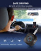 Picture of Bluetooth 5.0 Receiver for Car, Wireless Audio Adapter with 3.5 mm AUX Jack, for Home Stereo, Speaker, Wired Headphones, Music Streaming, Hands-Free Calls, Noise Cancellation, 16H Playtime