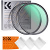 Picture of K&F Concept 72mm Black Diffusion 1/4 & 1/8 Filters Kit Mist Cinematic Effect Filters Set with Multi-Layer Coated for Camera Lens - K Series