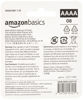 Picture of Amazon Basics 8-Pack AAAA Alkaline High-Performance Batteries, 1.5 Volt, 3-Year Shelf Life