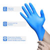 Picture of PEIPU Nitrile Gloves Disposable Gloves (Medium, 100-Count), 4 Mil,Powder Free, Cleaning Service Gloves, Latex Free