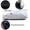 Picture of Kayme 6 Layers Hatchback Car Cover Waterproof All Weather for Automobiles, Outdoor Full Cover Rain Sun UV Protection with Zipper Cotton, Universal Fit for Hatchback (Up to 177 inch)