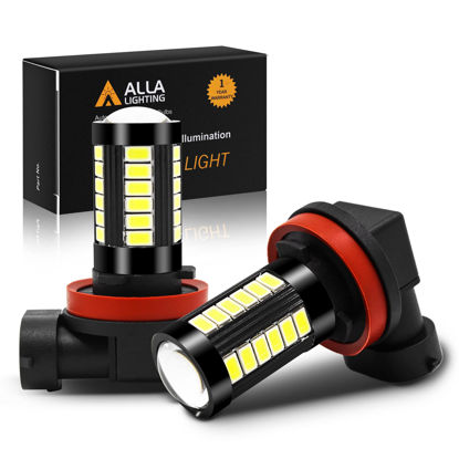 Alla Lighting New Version 4014 18-SMD Xtremely Super Bright T10 Wedge 194  168 2825 W5W 175 6000K White LED Bulbs Replacement Lamps (License Plate Tag  Light, White) : : Car & Motorbike