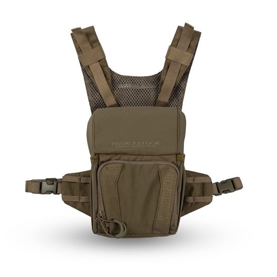 Picture of Eberlestock Recon Modular Bino Pack - Advanced Binocular Harness System with Customizable Attachments - Dry Earth - Large