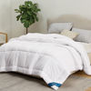 Picture of BEDSURE Comforter Full Size Duvet Insert - Down Alternative White Full Size Comforter, Quilted All Season Full Comforter with Corner Tabs