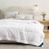 Picture of BEDSURE Comforter Full Size Duvet Insert - Down Alternative White Full Size Comforter, Quilted All Season Full Comforter with Corner Tabs