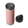 Picture of YETI Rambler 18 oz Bottle, Vacuum Insulated, Stainless Steel with Chug Cap, Sandstone Pink