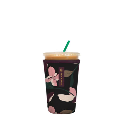 Picture of Sok It Java Sok Iced Coffee & Soda Cup Sleeve Insulated Neoprene Cover (Modern Floral, Medium: 24-28oz)