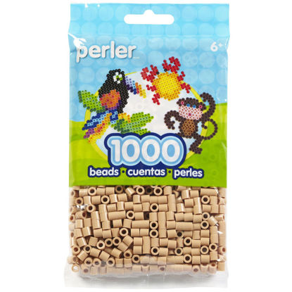 Picture of Perler Beads Fuse Beads for Crafts, 1000pcs, Tan