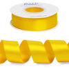 Picture of Ribbli Maize Yellow Double Faced Satin Ribbon,1” x Continuous 25 Yards,Use for Bows Bouquet,Gift Wrapping,Baby Shower,Floral Arrangement