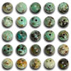 Picture of NCB 100pcs Original Natural Stone Beads Gemstone Round Loose Beads 6mm 8mm 10mm (African Turquoise, 10mm 100Beads)