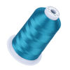 Picture of Simthread Embroidery Thread Blue Satin S055 5500 Yards, 40wt 100% Polyester for Brother, Babylock, Janome, Singer, Pfaff, Husqvarna, Bernina Machine