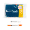 Picture of EasyTouch Insulin Syringe U-100 31G 0.5cc 5/16" (8mm) Box of 100 (Polybag)