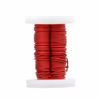 Picture of BNTECHGO 20 AWG Magnet Wire - Enameled Copper Wire - Enameled Magnet Winding Wire - 2 oz - 0.0315" Diameter 1 Spool Coil Red Temperature Rating 155℃ Widely Used for Transformers Inductors