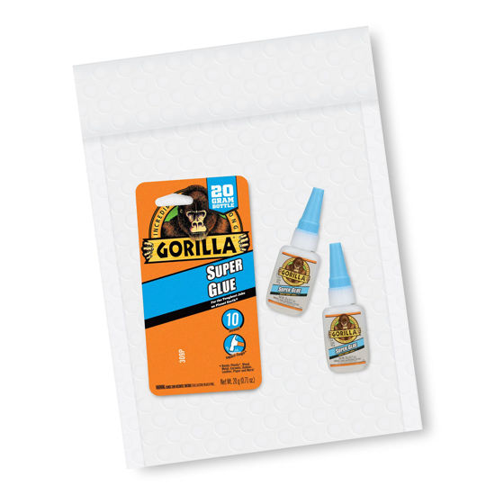 Picture of Gorilla Super Glue, 20 Gram, Clear, (Pack of 2)