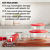 Picture of Pyrex Simply Store 6pc 1c/2c/4c, 6 PC Set