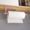 Picture of Paper Towel Holders,Paper Towels Rolls - for Kitchen,Paper Towels Bulk- Self-Adhesive Under Cabinet,Both Available in Adhesive and Screws,Stainless Steel Paper Towel Holder(Pink)