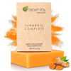 Picture of Turmeric Soap Bar for Body & Face - Made with Natural and Organic Ingredients. Gentle Soap - For All Skin Types - Made in USA 4.5oz Bar