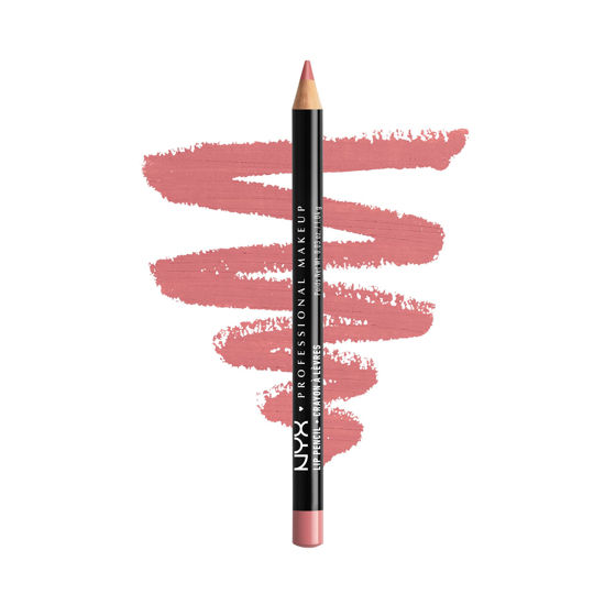 Picture of NYX PROFESSIONAL MAKEUP Slim Lip Pencil, Long-Lasting Creamy Lip Liner - Rose