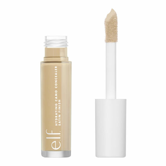 Picture of e.l.f., Hydrating Camo Concealer, Lightweight, Full Coverage, Long Lasting, Conceals, Corrects, Covers, Hydrates, Highlights, Medium Neutral, Satin Finish, 25 Shades, All-Day Wear, 0.20 Fl Oz