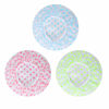 Picture of Shower Caps, 3 Pcs Waterproof Bath Caps Plastic Reusable Shower Caps Elastic Band Bath Hair Hat for Women Ladies Spa Salon