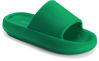 Picture of Joomra Womens Shower Slippers Slides Cushioned for Mens Quick Drying Massage Nude Foam Female Pillow House Shoes Pool Beach Spa House Garden Sandals for Ladies Male Sandalias Green 40-41