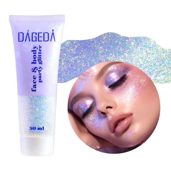 Body Glitter Gel Face Glitters Body Gel Sequins Liquid Eyeshadow