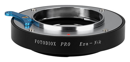 Picture of Fotodiox PRO Lens Adapter Compatible with Exakta (Inner Bayonet) Lenses on Nikon F-Mount Cameras