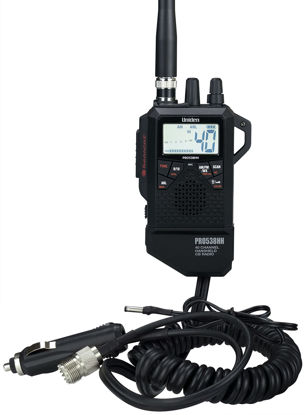 Picture of Uniden PRO538HHFM, “2 in 1” Dual Handheld/Mobile Emergency CB Radio with New FM Mode, Full 40 Channels, NOAA Weather Alerts, and Selectable 4-Watts HI/1-Watt Low Output Power.