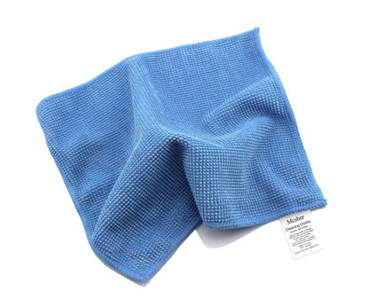 Picture of Microfiber Cleaning Cloths - 6 Pack, Blue, 6"x 7" Inch