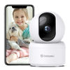 Picture of GALAYOU Indoor Security Camera 2K, Pet Camera, 360 Degree WiFi Home Security Camera for Baby/Dog/Elder/Nanny with Night Vision, Siren, 24/7 SD Card Storage, Works with Alexa and Google Assistant