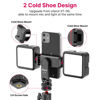 Picture of Phone Tripod Mount Holder for iPhone - ULANZI ST-06S Camera Hot Shoe Phone Mount 2 Cold Shoe Phone Holder Compatible for iPhone Android Sony Canon DJI Ronin S/SC Zhiyun Gimbals