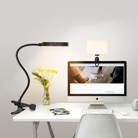 Why do you need a desk lamp for screen reading?