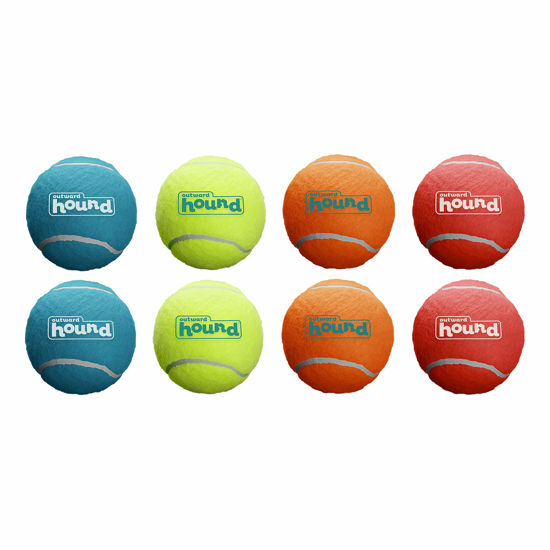 Picture of Outward Hound Squeaker Ballz Fetch Dog Toy, XS, 8-Pack