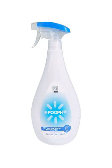 Picture of Pooph Pet Odor Eliminator, 32oz Spray - Dismantles Odors on a Molecular Basis, Dogs, Cats, Freshener, Eliminator, Urine, Poop, Pee, Deodorizer, Natures, Puppy, Fresh, Clean, Furniture, Potty, Safe