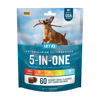 Picture of VetIQ 5-in-One Supplement for Dogs, Supports Hip & Joint, Urinary Tract, Immune System, Skin Health and Heart Health, Soft Chews, 60 Count