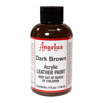 Picture of Angelus Acrylic Leather Paint Dark Brown 4oz