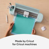 Picture of Cricut Premium Permanent Vinyl (12" x 48"), Strong Adhesive Lasts for 3 Years, UV & Water-Resistant, Perfect for Indoor-Outdoor DIY Projects, Compatible with Cricut Machines, Light Blue